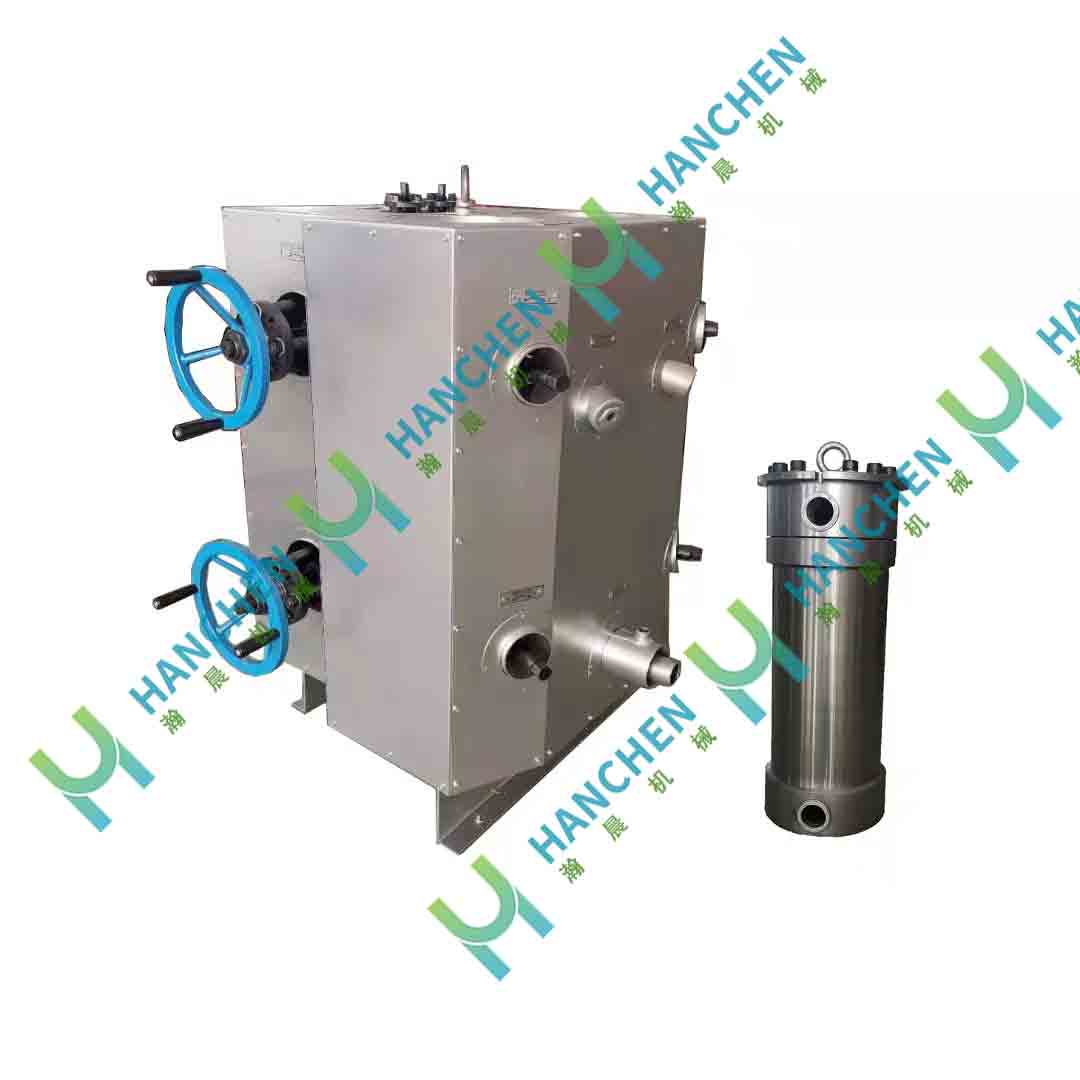 立式雙缸連續切換熔體過濾器